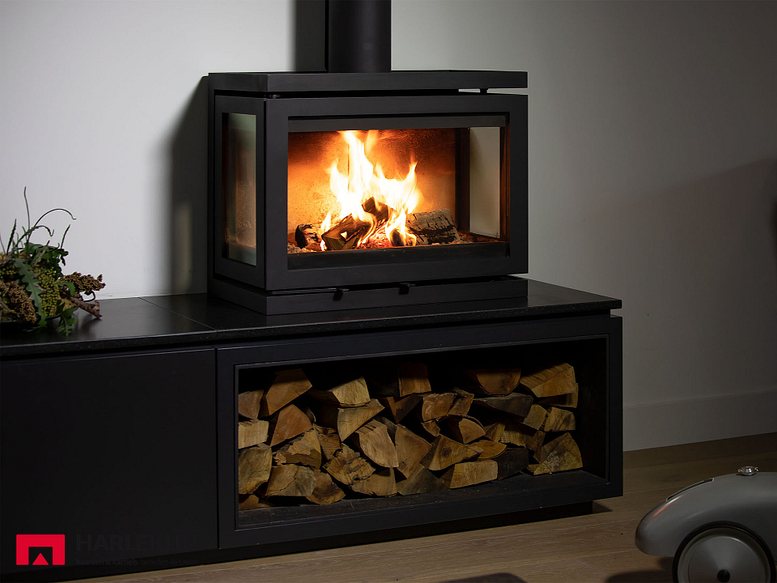 Dik Geurts Vidar Triple Medium Store Houtkachel