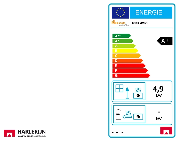 Dik Geurts Instyle 550 Houtkachel
