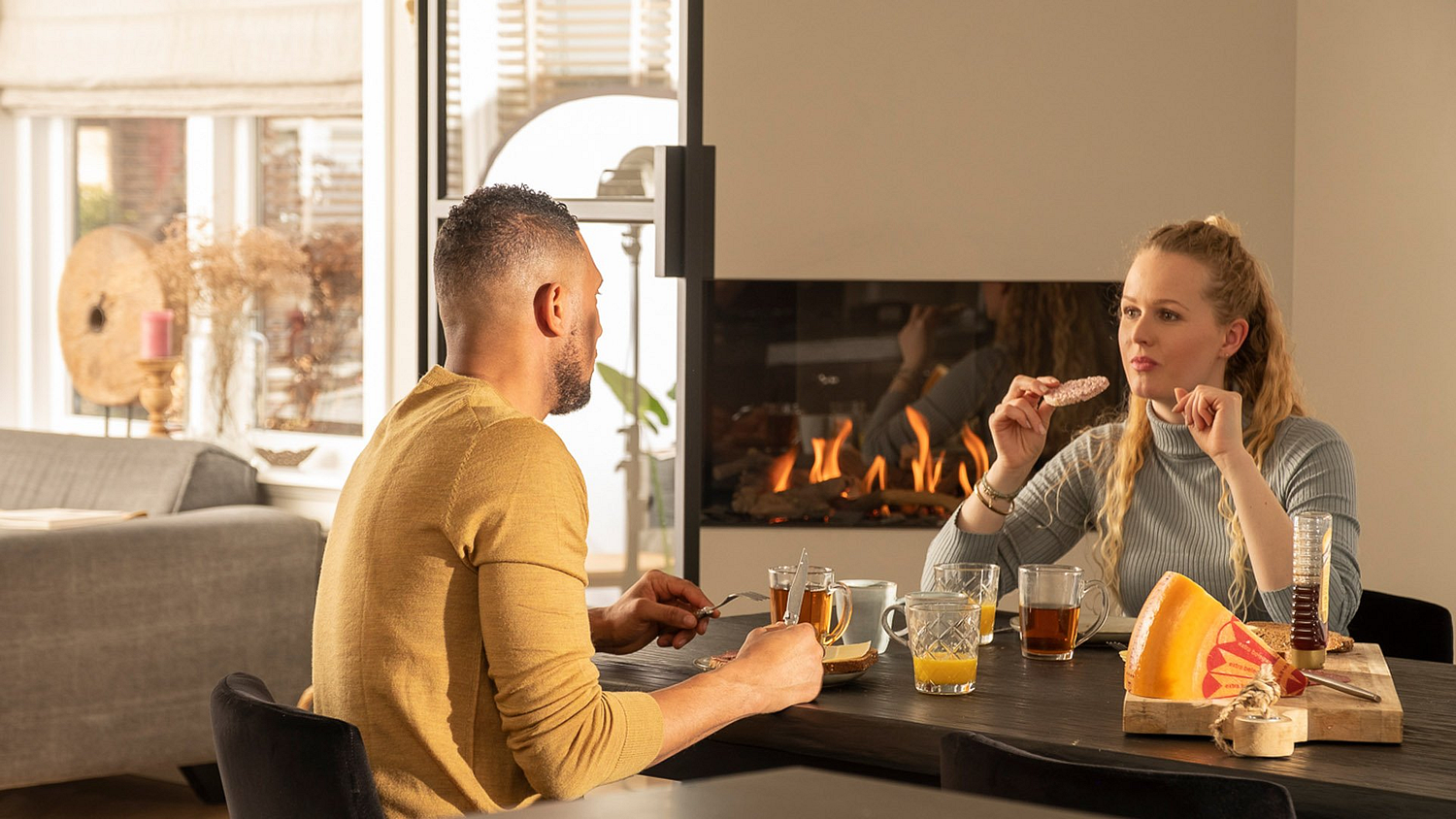 Gashaard in nieuwbouwwoning
