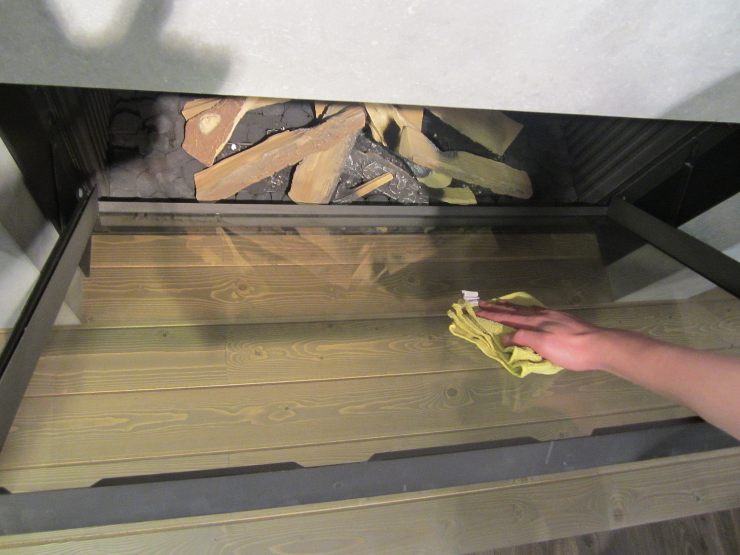 Ruit gashaard schoonmaken
