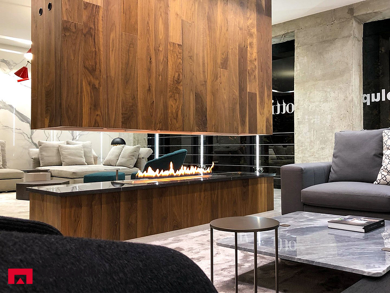 Planika Fire Line Automatic 4 99 cm Bio-ethanol haard