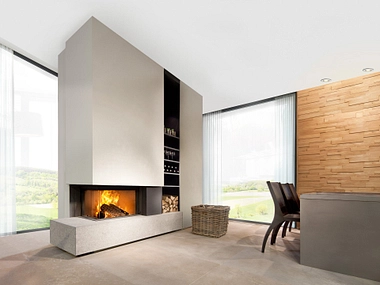 Kalfire W65/38C Houtkachel