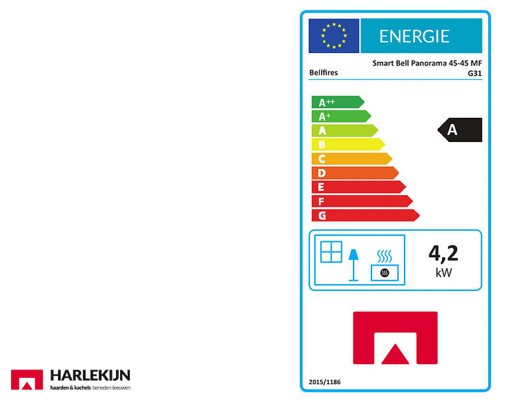 Bellfires Smart Bell Panorama 45/45 Gashaard