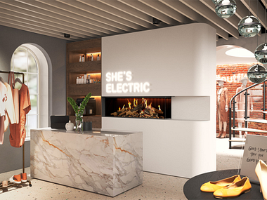 Dru Virtuo 130/2 Evolve Elektrische haard