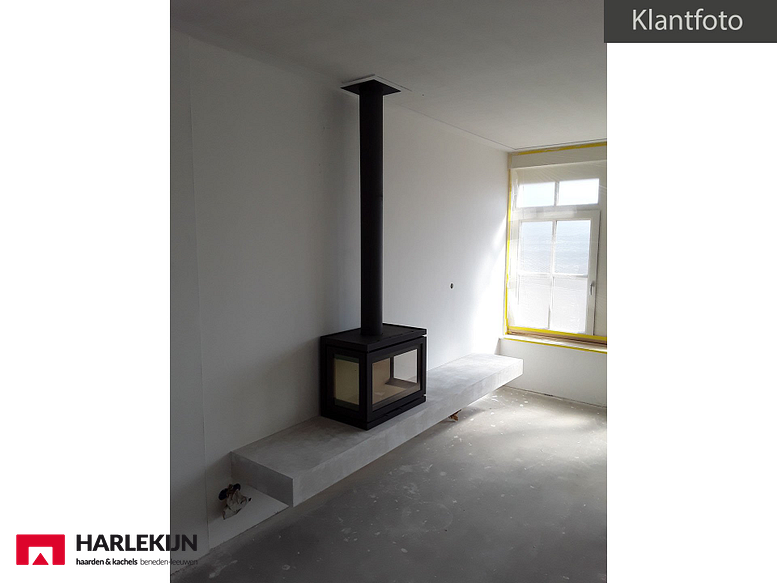 Dik Geurts Vidar Triple Medium Wall Houtkachel