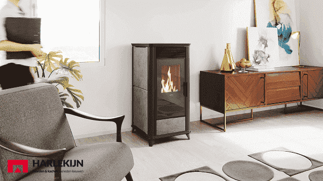 Nordic Fire Torsby Airplus Staal Pelletkachel
