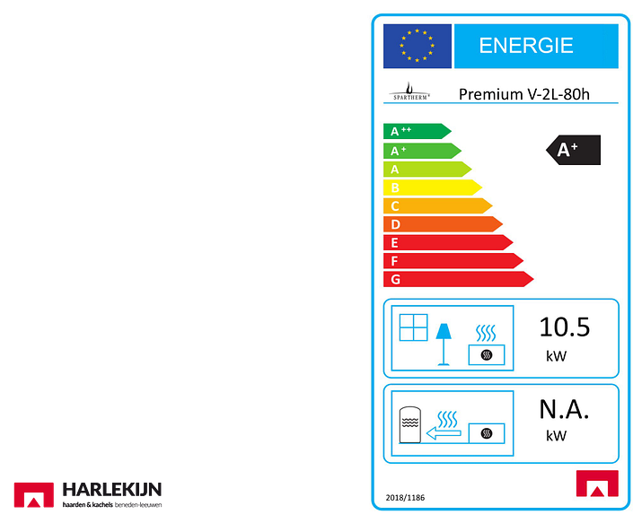 Spartherm Premium Corner 80x40x50 Houtkachel