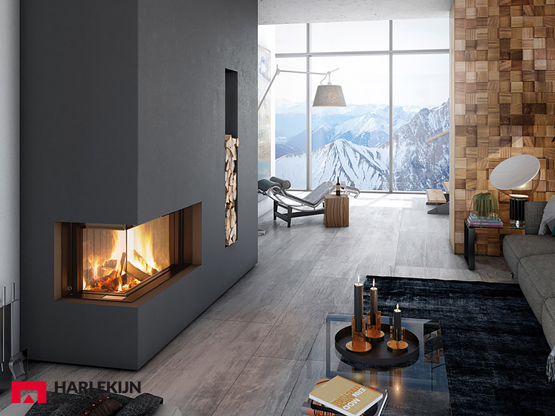 Spartherm Premium Corner 80x40x50 Houtkachel