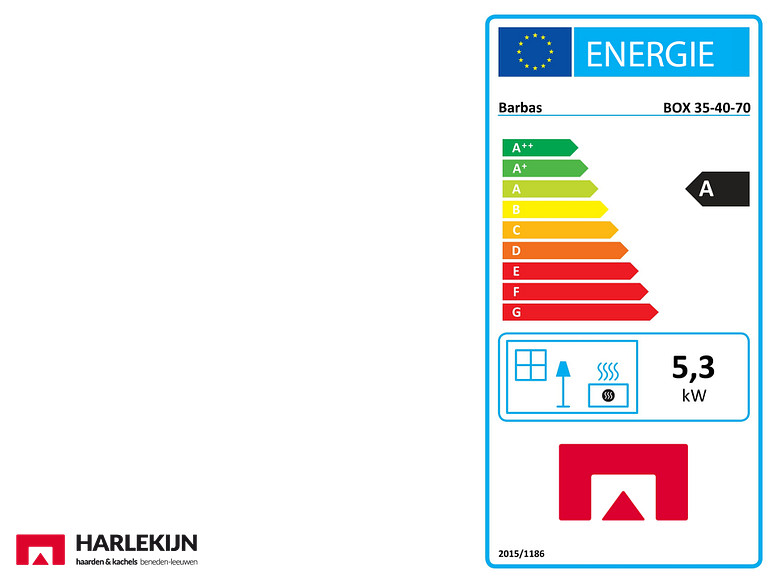 Barbas Box 35 40-70 Houtkachel
