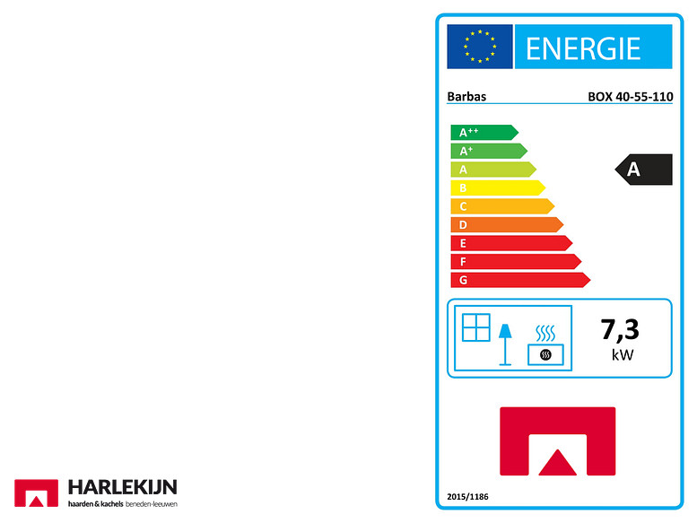 Barbas box 40 55-110 Houtkachel