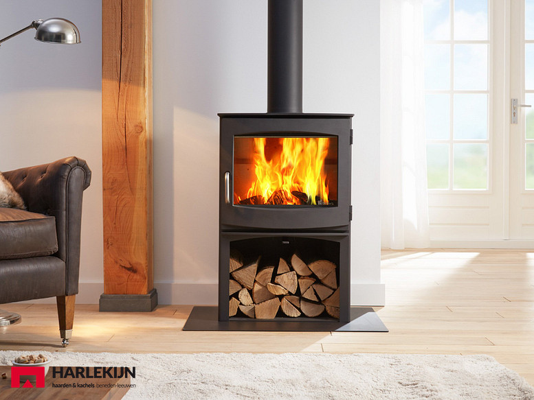 Dik Geurts Ivar 8 store RS Houtkachel