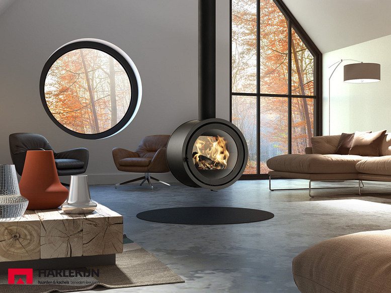 Dik Geurts Odin Tunnel Fixed Houtkachel