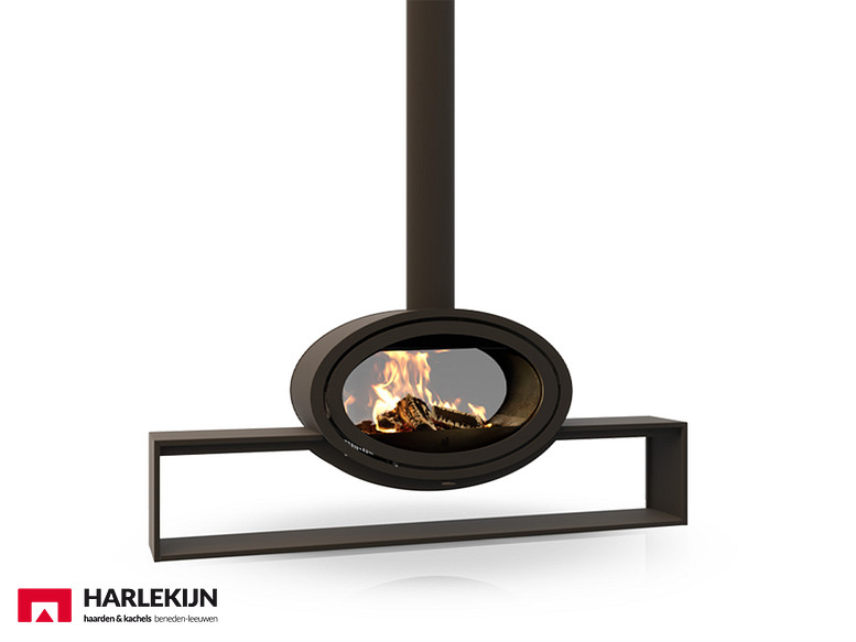 Dik Geurts Oval Tunnel Plateau Houtkachel