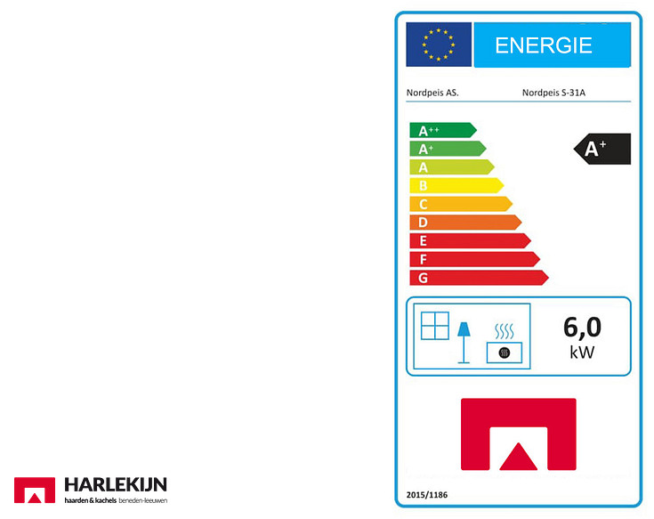 Nordpeis Odense Houtkachel