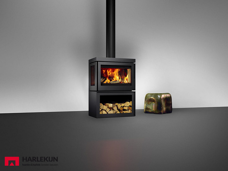 Barbas Box Panorama 65 Houtkachel