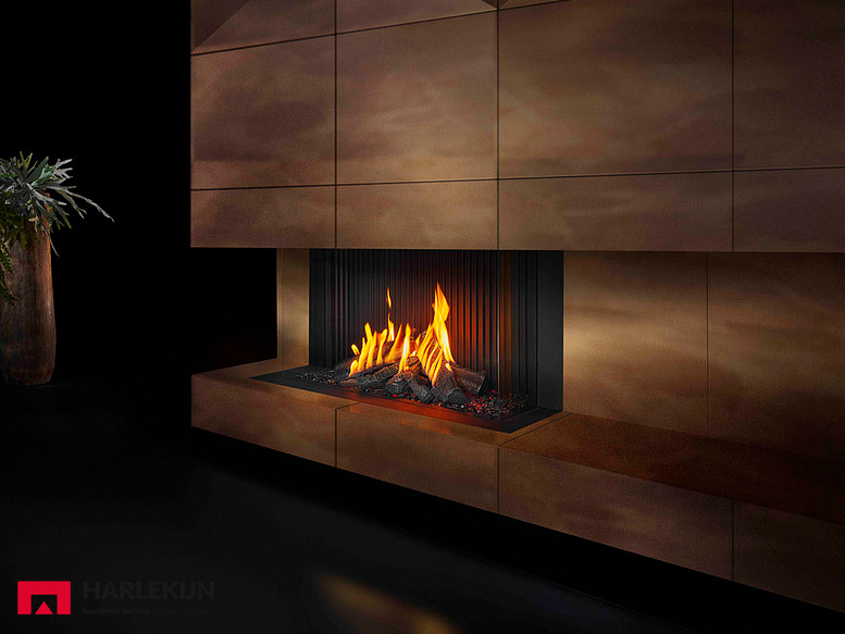 Barbas Gas Fire Panorama 100-50 Gashaard