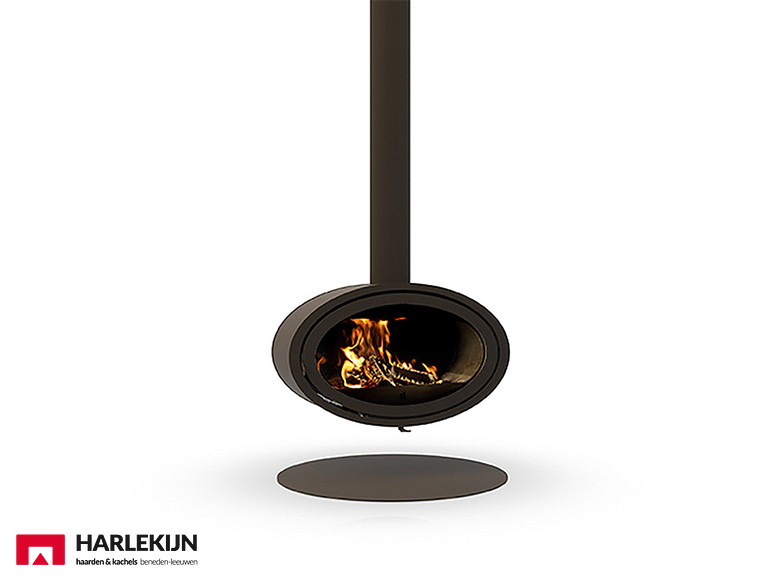 Dik Geurts Oval Front Fixed Houtkachel