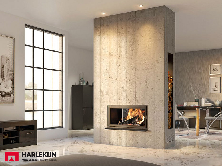 Spartherm Linear tunnel 87x50 Houtkachel