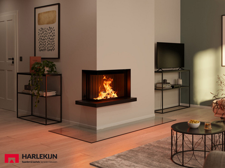 Spartherm Lean Corner 68x28x48 Houtkachel