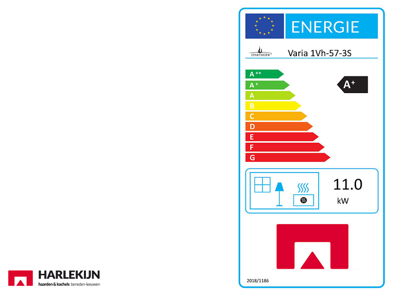 Spartherm Linear front 67x57 Houtkachel