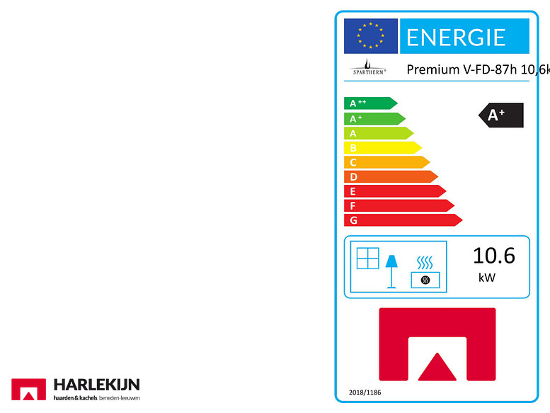 Spartherm Premium tunnel 87x50 Houtkachel