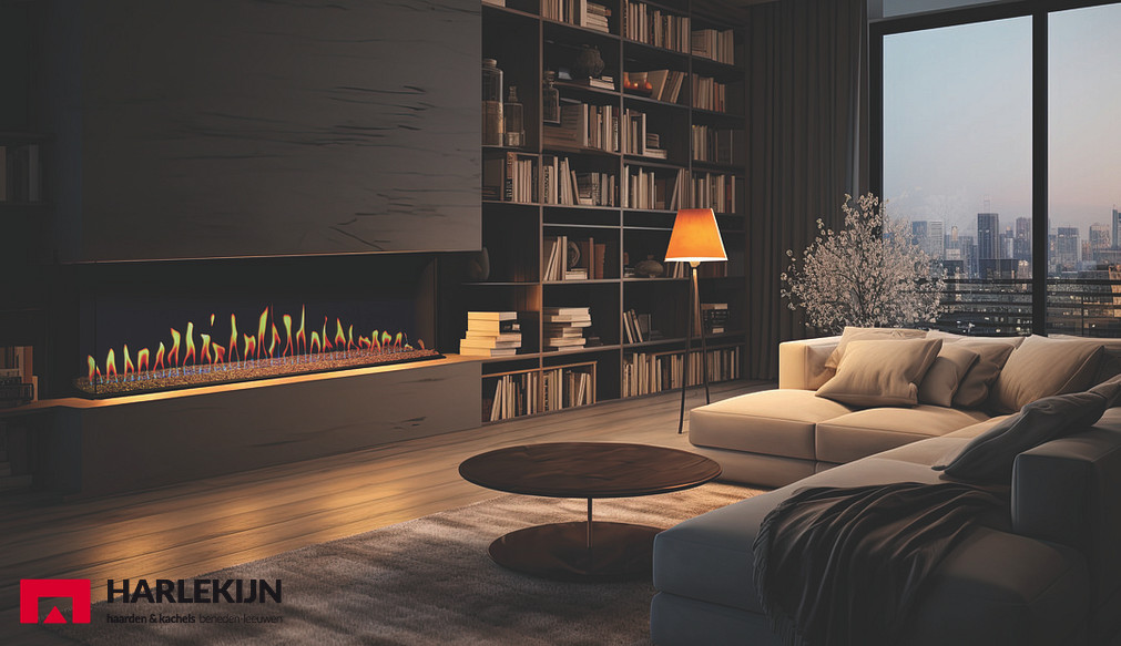 Fair fires Tru vizion solution true flame 1500 lcd Elektrische haard