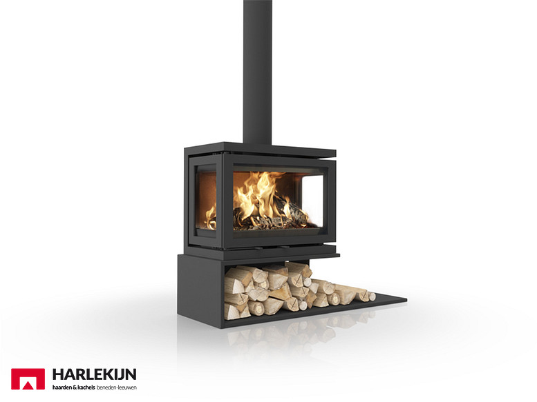 Dik Geurts Vidar Triple Medium Floating Plateau Houtkachel
