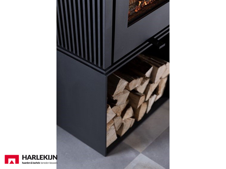 Trimline Woody Loft onderstel staal Houtkachel