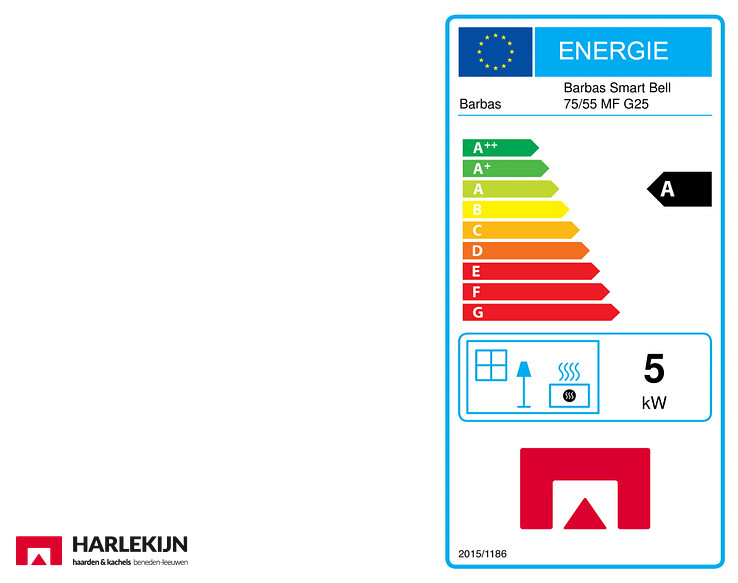 Barbas Gas Fire Smart 75-55 Gashaard