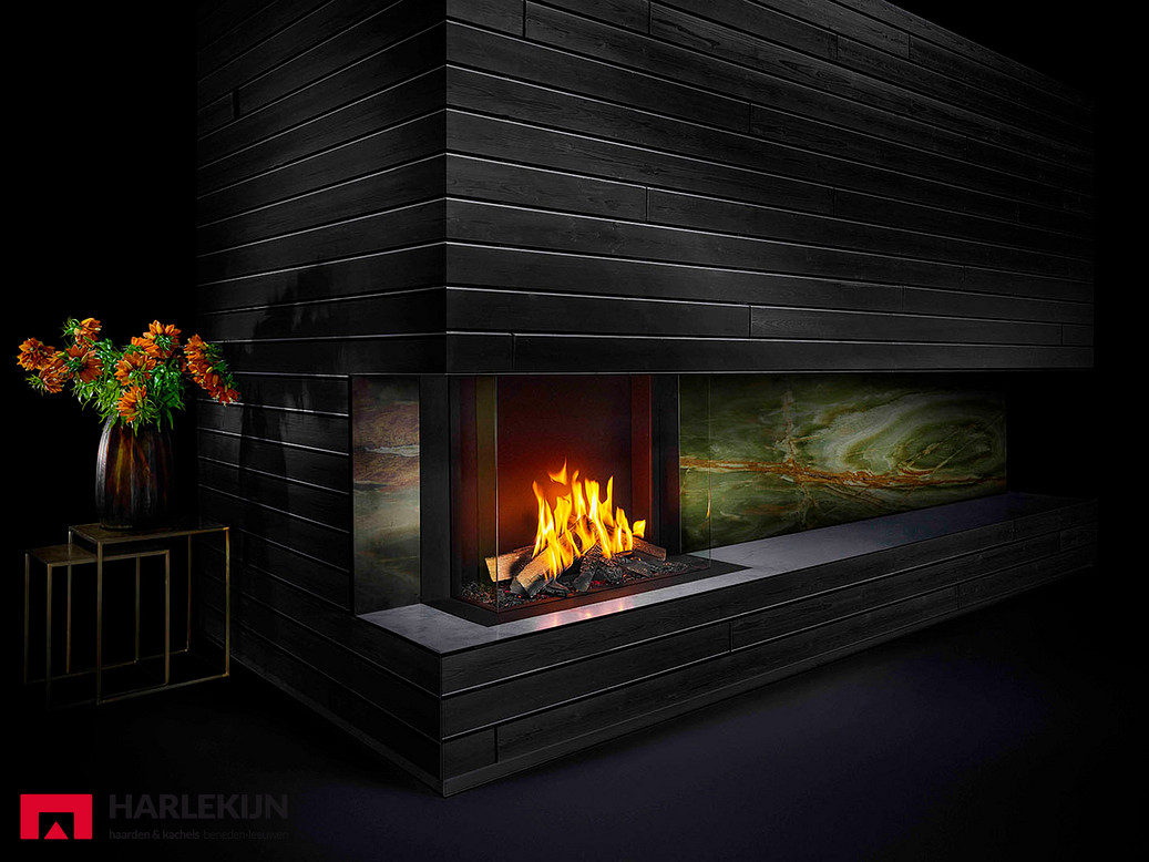 Barbas Gas Fire Panorama 90-70