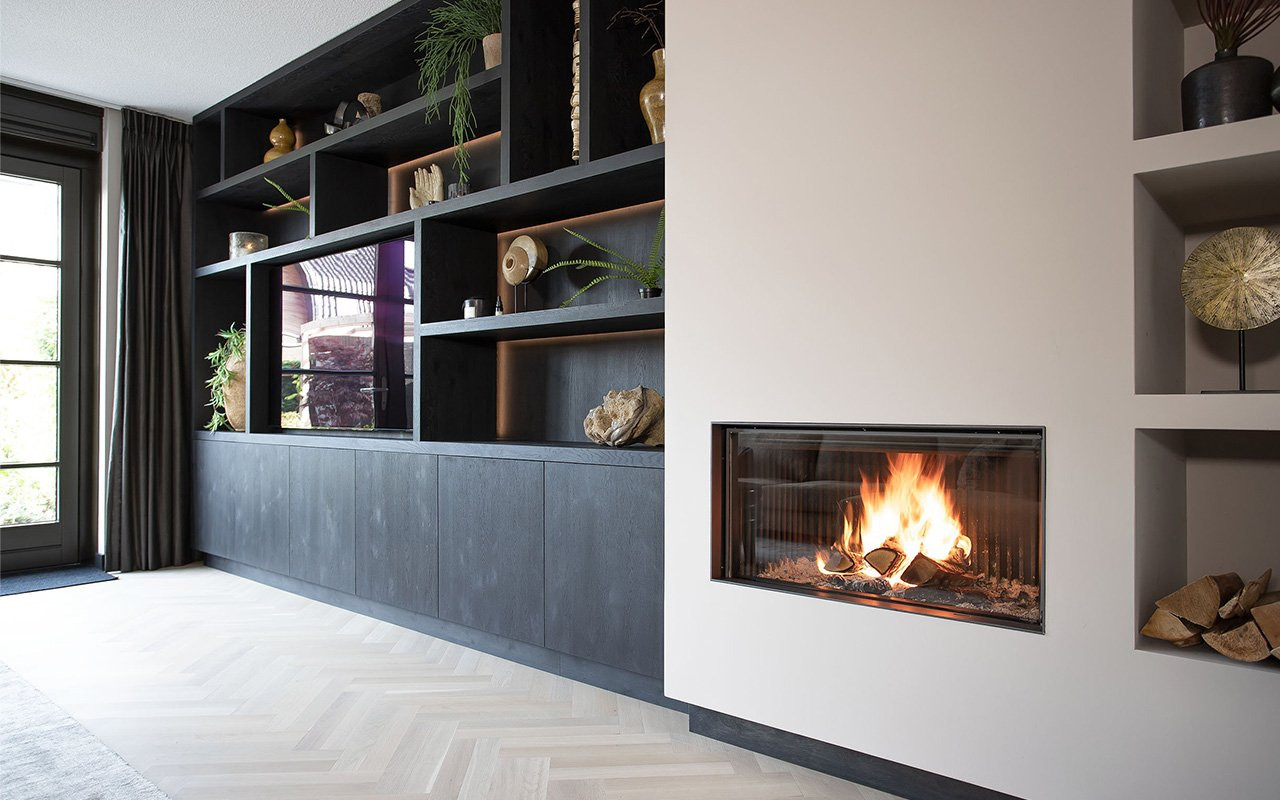 Inbouw gashaard met tv