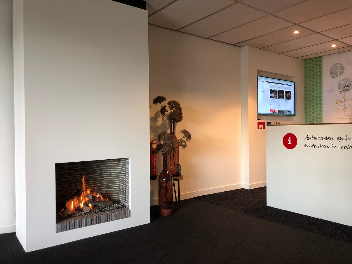 Kalfire GP75/59F gashaard in de showroom