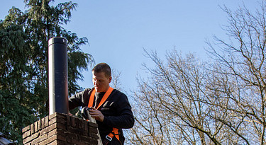 Informatie over de rookafvoer van een kachel