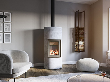 Altech Max Massiv RH Houtkachel