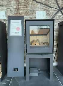 Dik Geurts Modivar 5 Store Front EA Showroommodel Houtkachel