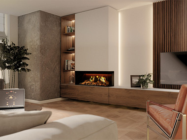 Dru Virtuo 100/2 Evolve Elektrische haard