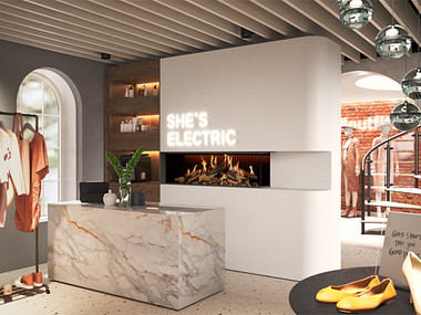 Dru Virtuo 130/2 Evolve Elektrische haard