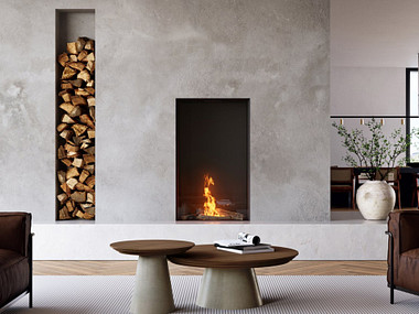 Element4 Sky Medium front bio Bio-ethanol haard