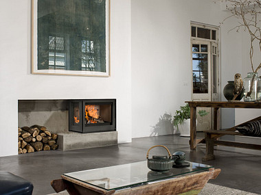 Barbas Unilux 270 Left/Right Houtkachel