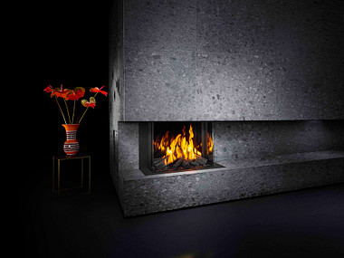 Barbas Gas Fire Panorama 80-50 Gashaard