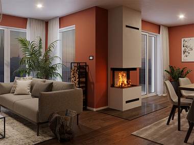 Spartherm Lean Triple 68x28x48 Houtkachel