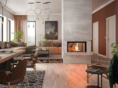 Spartherm Premium tunnel 87x50 Houtkachel