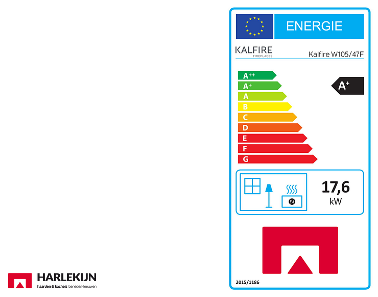 Kalfire W105/47F Houtkachel