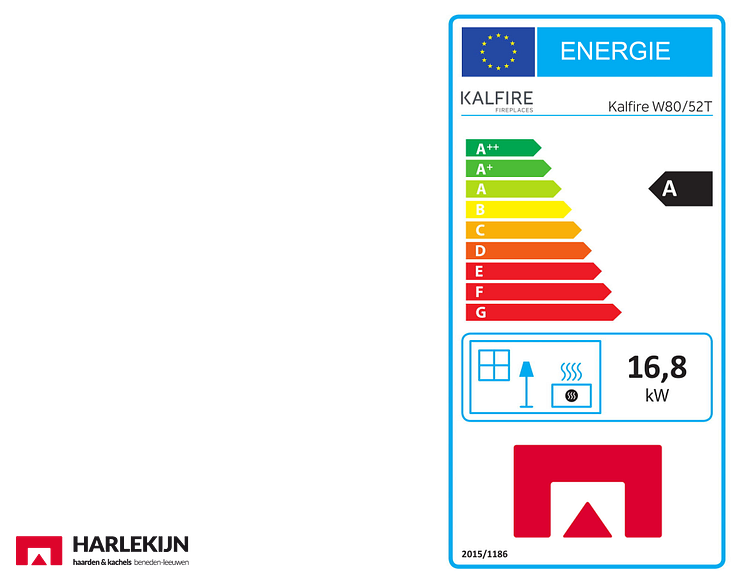 Kalfire W80/52T Houtkachel
