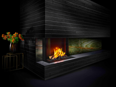 Barbas Gas Fire Panorama 90-70 Gashaard