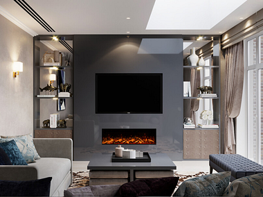 Fair fires Tru Vizion Pano X 1250 Elektrische haard