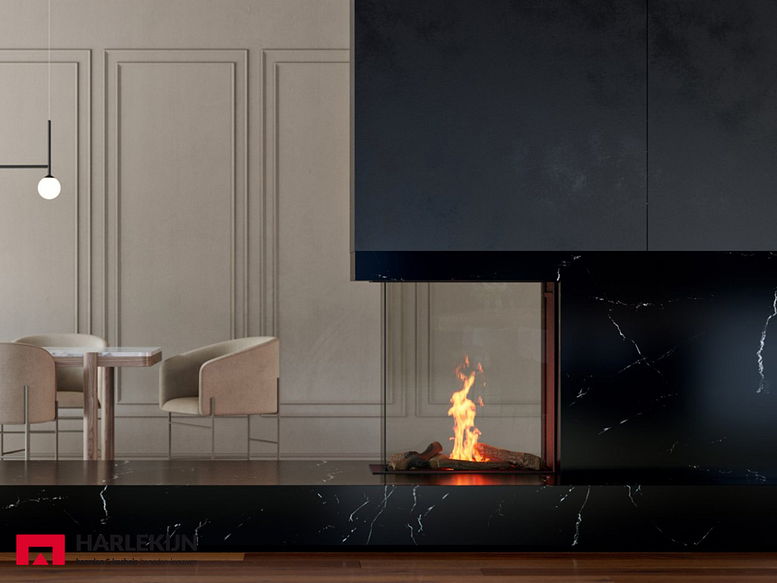Element4 Sky Small roomdivider bio Bio-ethanol haard