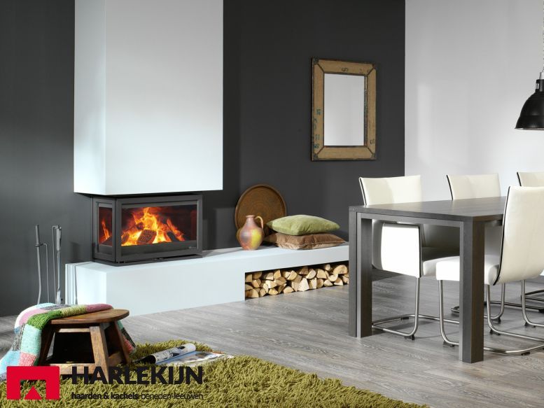 Dik Geurts Instyle Triple Low Houtkachel