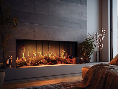 Fair fires Tru vizion solution true flame 1500 lcd Elektrische haard