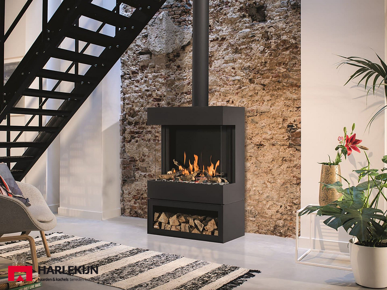 Bellfires Box Gas Panorama 73/52 Gashaard